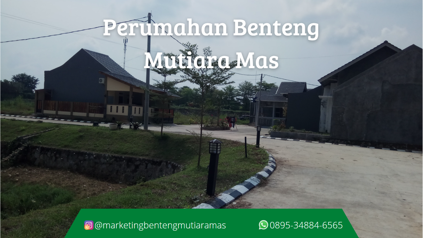 BLOK CLUSTER PERUMAHAN BENTENG MUTIARA MAS